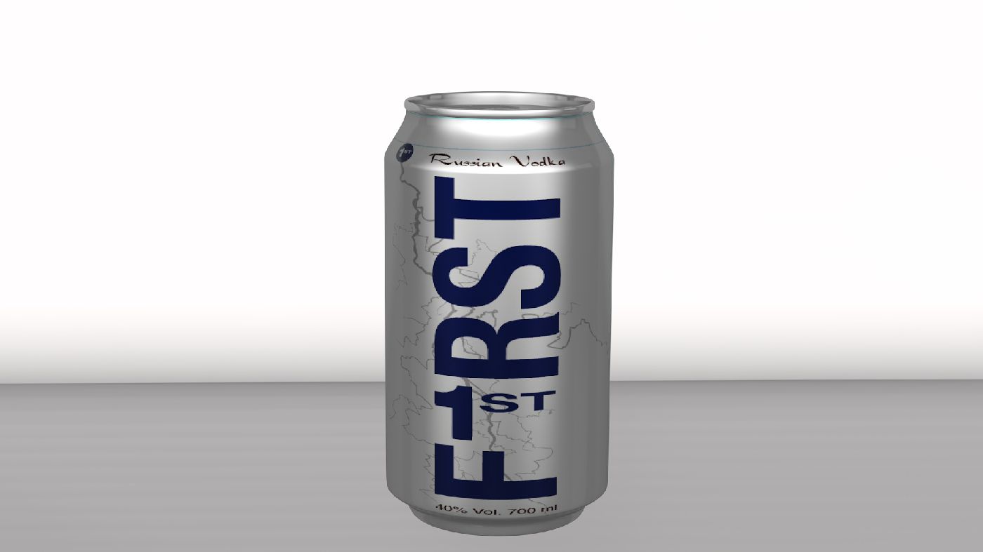 First  Vodka  Cans First  Vodka