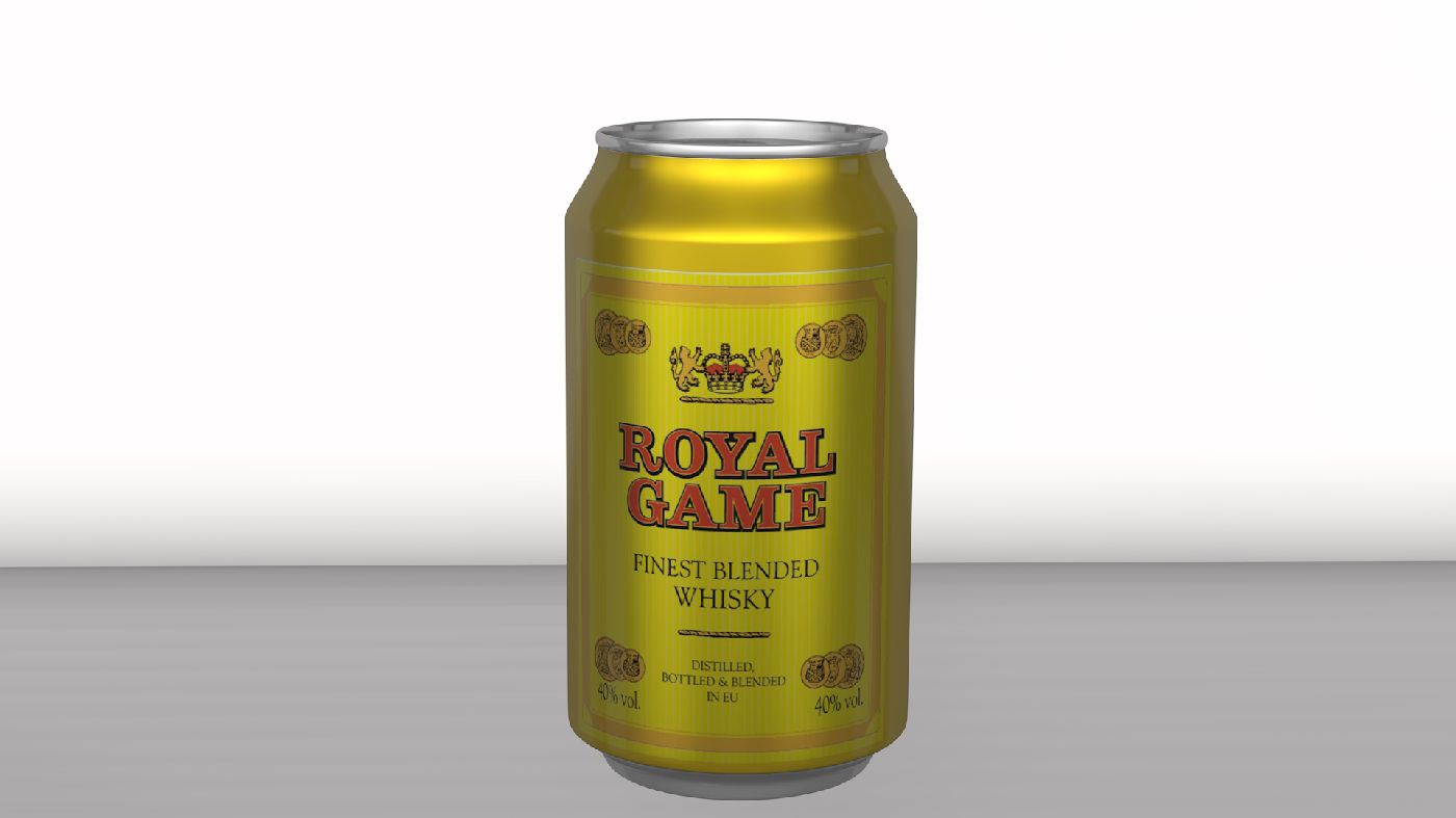 Whsky Ryal Game in Cans Whsky Ryal Game in Cans