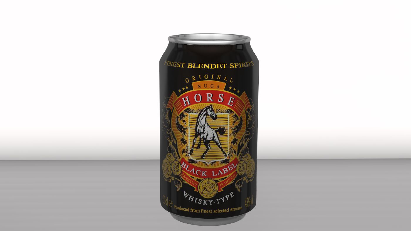 Horse Whisky in Cans  330 ml Horse Whisky